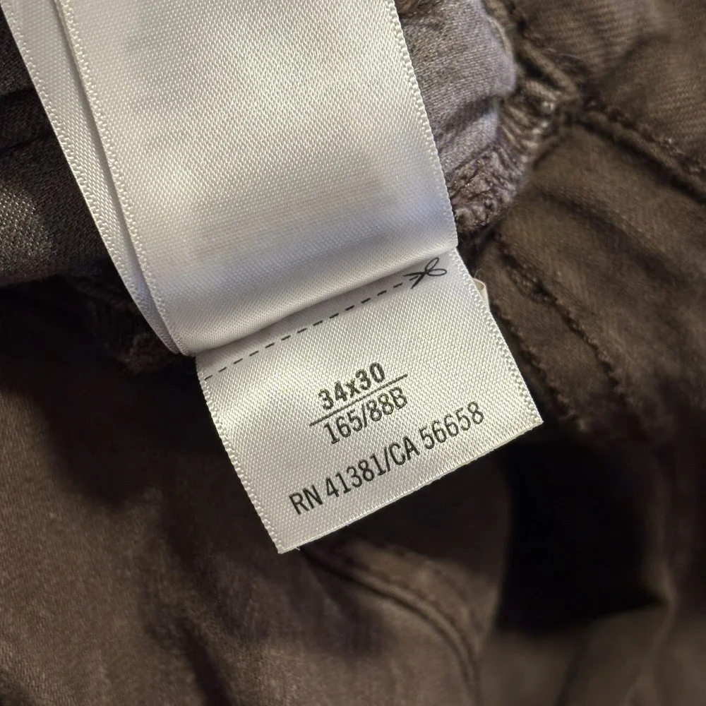 Polo Ralph Lauren Sullivan Slim Jeans Mens 32x30 Brown Straight Leg Stretch Fade